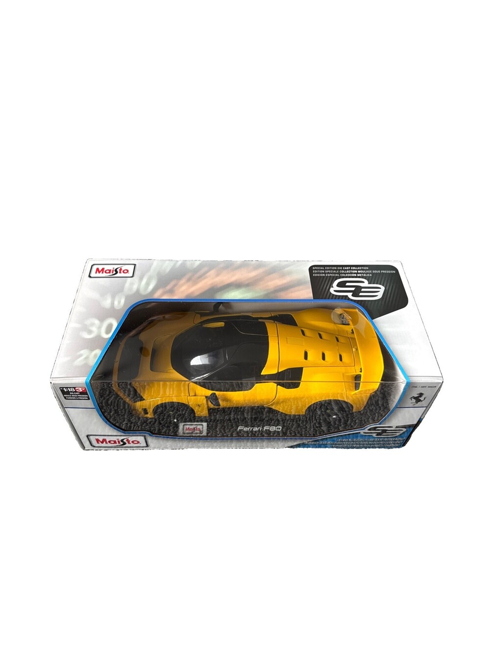 Ferrari SF90 Stradale Maisto 1:18 Special Edition Yellow Diecast Model Car